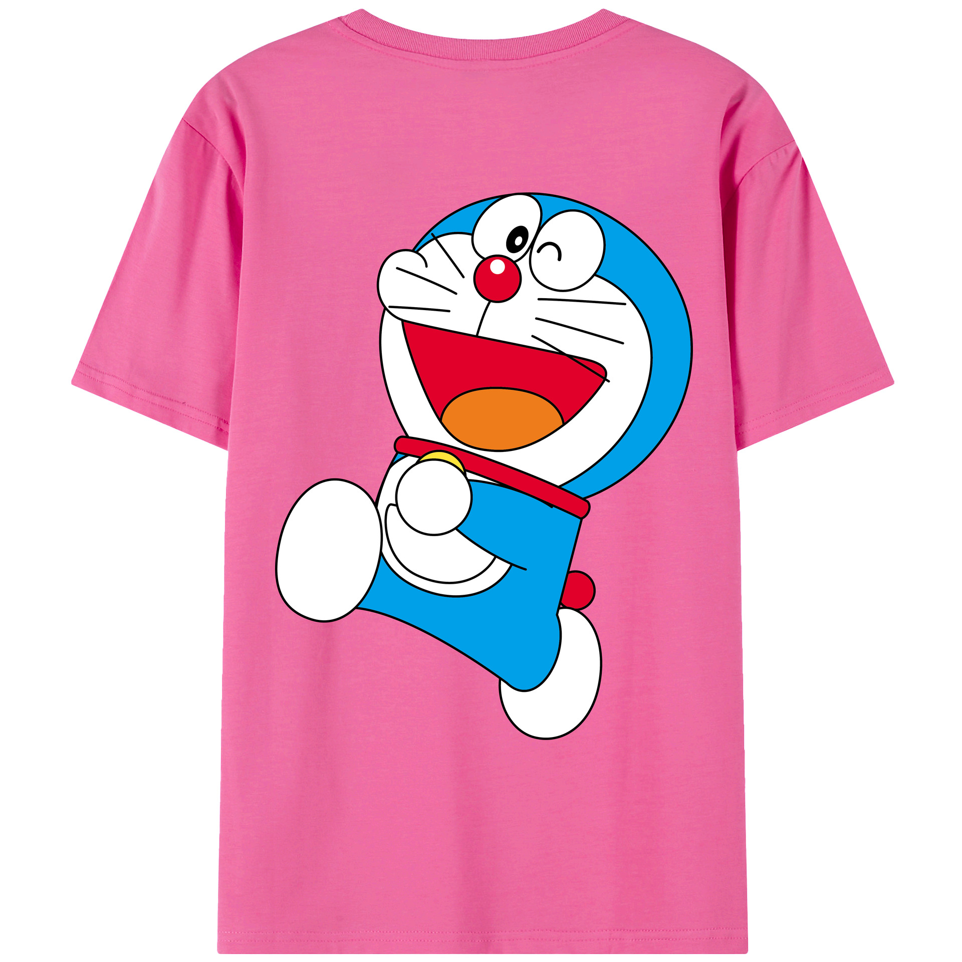 （画像用） ドラえもん Doraemon レディース半袖Tシャツ(バックプリント)